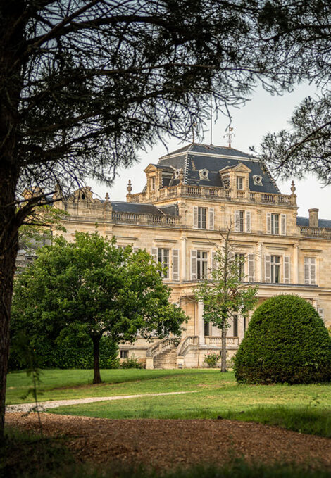 View of the Château Giscours from the park