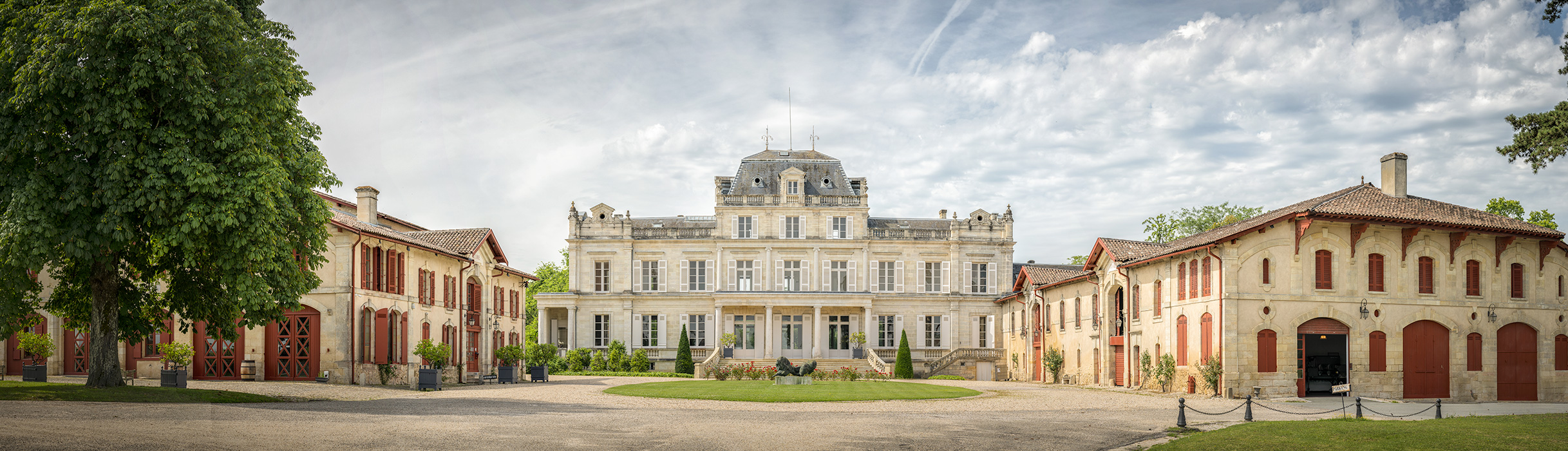 Panoramic view of the Château Giscours