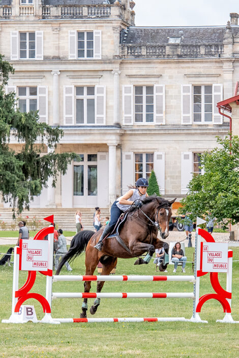 Jumping competition at the Grand Prix Giscours