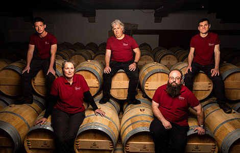 The Giscours winery team