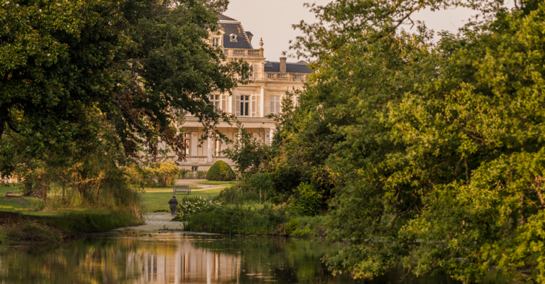 l'immense parc du Château Giscours
